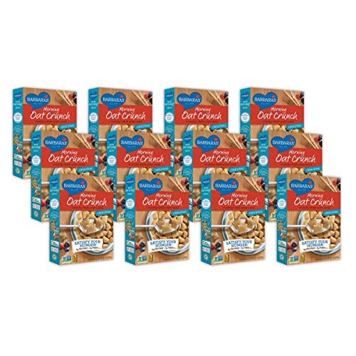 Barbaras Morning Oat Crunch Original Cereal, Heart Healthy, Non