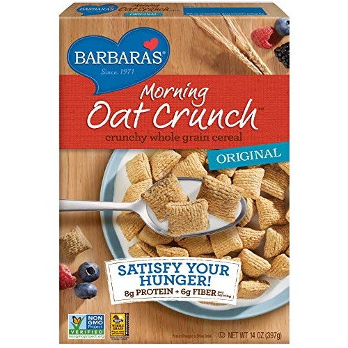 Barbaras Morning Oat Crunch Original Cereal, Heart Healthy, Non