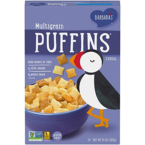 Three Sisters Barbaras Puffins Multigrain Cereal, Gluten Free,