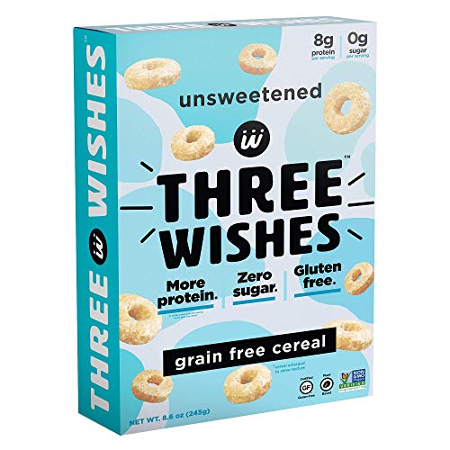 Three Wishes Cereal - Breakfast Cereal - High Protein - Sugar Fr