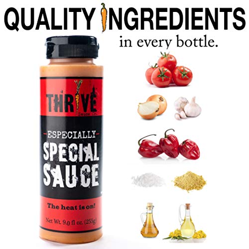Thrive Sauce Multi-Purpose Dairy-Free Hot Sauce - Smokey Hot -
