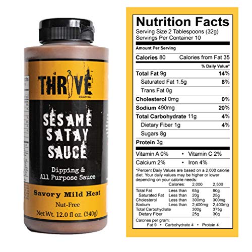 Thrive Sauce Vegan Multi-Purpose Asian Sauce, Gluten-Free &Amp; Dair