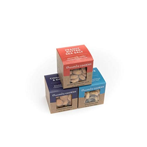 Thumbs Cookies Variety Pack Of Fresh Baked Cookies In 3 Boxes -
