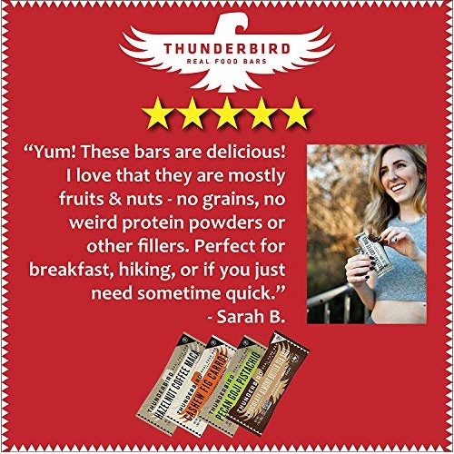 Thunderbird Paleo And Vegan Snacks - Real Food Energy Bars - Fru