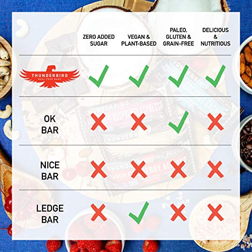 Thunderbird Paleo And Vegan Snacks - Real Food Energy Bars - Fru