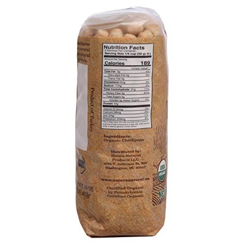 Thya Organic Chickpeas | Organic Garbanzo Beans, 10 Lbs 10 X 1