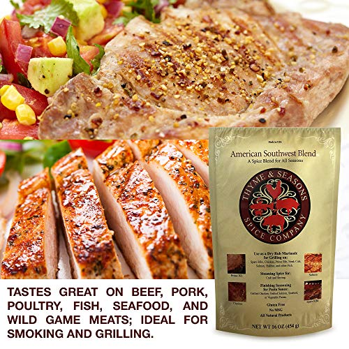 Thyme &Amp; Seasons Gourmet American Southwest Spice - Dry Rub Marin