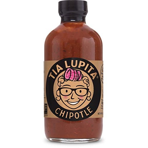 Tia Lupita Chipotle Hot Sauce – 8Oz Bottle – Chipotle Peppers, F