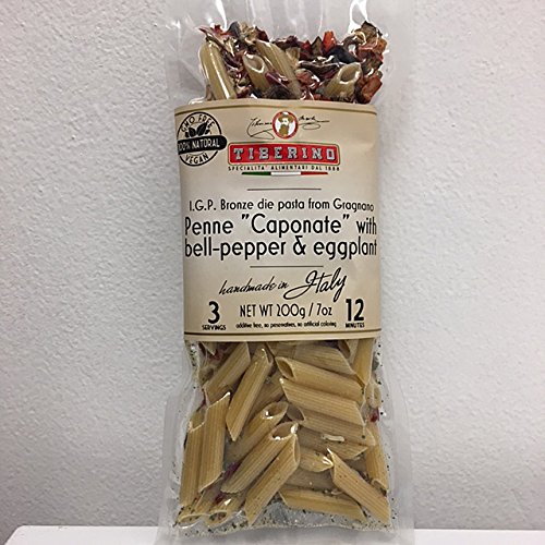 Tiberinos Real Italian Meals - Penne Caponate With Bell Pepper