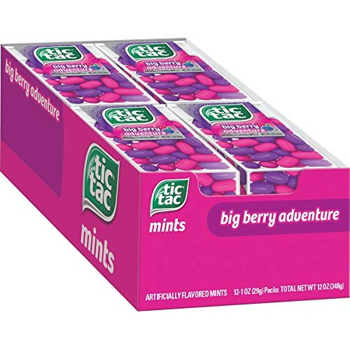 Tic Tac Fresh Breath Mints, Big Berry Adventure, Bulk Hard Candy