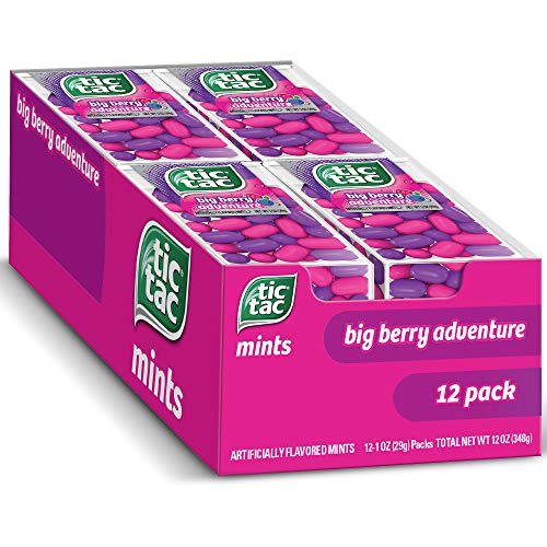 Tic Tac Fresh Breath Mints, Big Berry Adventure, Bulk Hard Candy