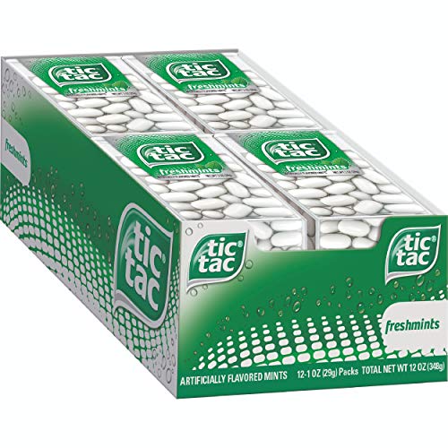 Tic Tac Fresh Breath Mints, Freshmint, Bulk Hard Candy Mints, 1