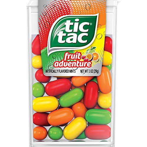 Tic Tac Fresh Breath Mints, Fruit Adventure, 1 Oz Singles, 12 Count