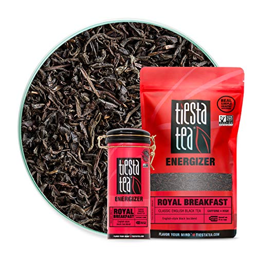 Tiesta Tea Royal Breakfast Tin &Amp; Bulk Bag, Classic English Black