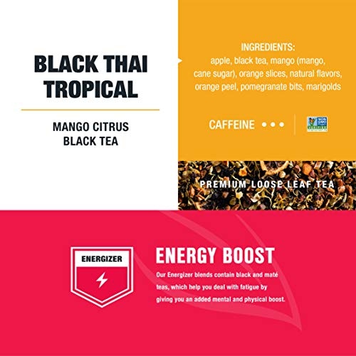 Tiesta Tea | Black Thai Tropical, Loose Leaf Papaya Citrus Black