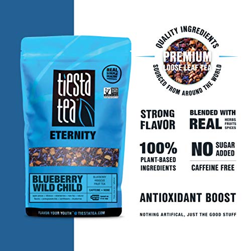 Tiesta Tea Blueberry Wild Child Blueberry Hibiscus Fruit Tea, 20