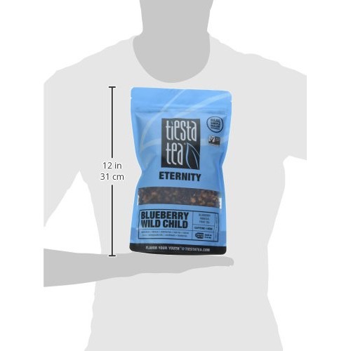 Tiesta Tea Blueberry Wild Child Blueberry Hibiscus Fruit Tea, 20