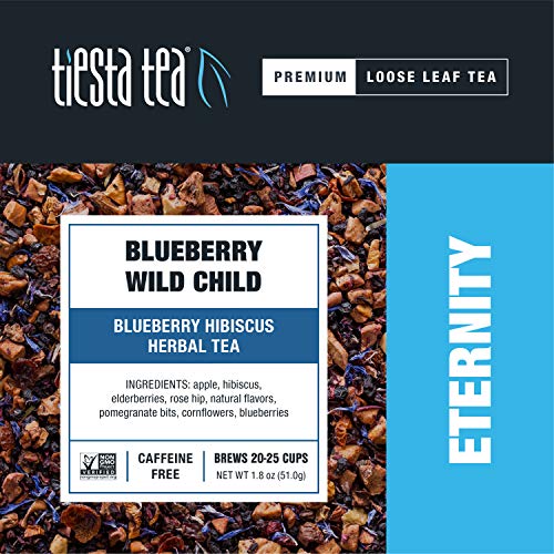 Tiesta Tea - Blueberry Wild Child, Loose Leaf Blueberry Hibiscus