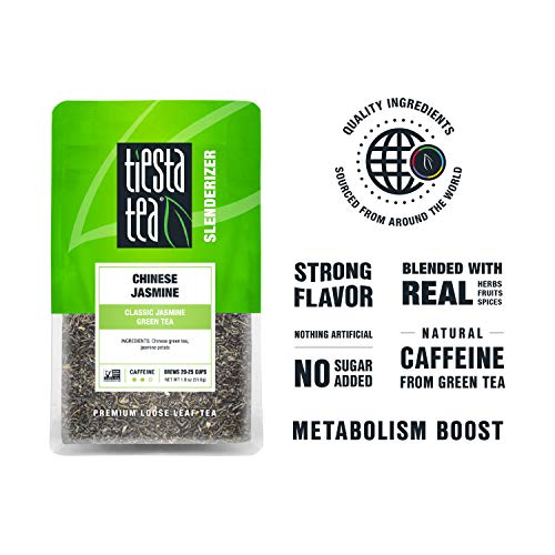 Tiesta Tea - Chinese Jasmine, Loose Leaf Classic Jasmine Green T