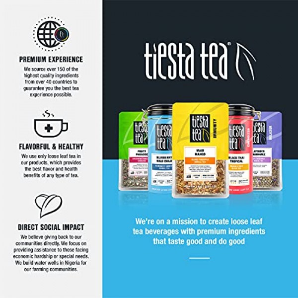 Tiesta Tea - Chinese Jasmine, Loose Leaf Classic Jasmine Green T