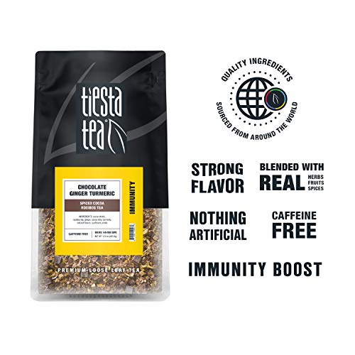 Tiesta Tea - Chocolate Ginger Turmeric Spiced Cocoa Rooibos Tea,