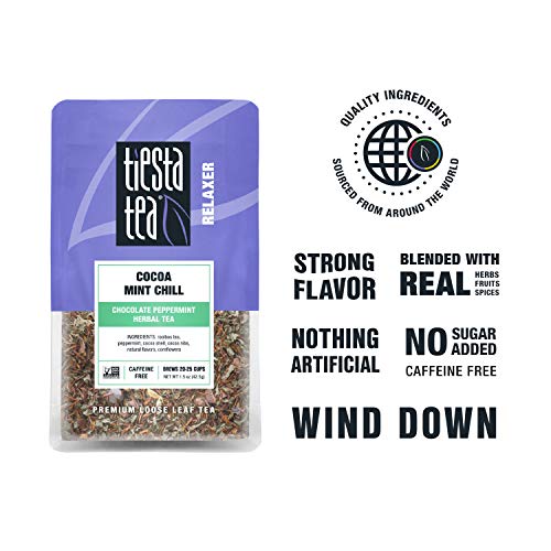 Tiesta Tea | Cocoa Mint Chill, Loose Leaf Chocolate Peppermint H