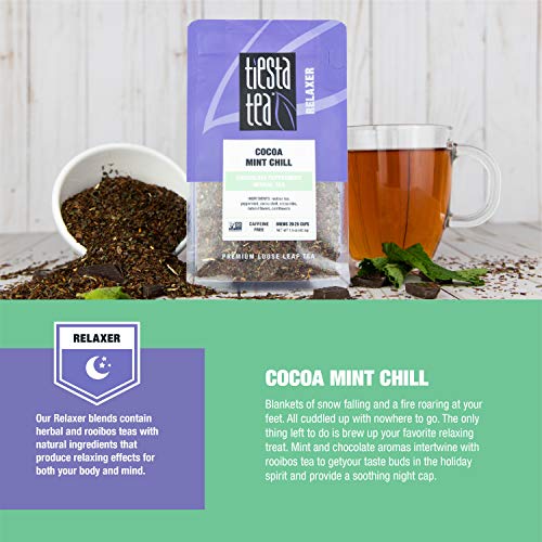 Tiesta Tea - Cocoa Mint Chill, Loose Leaf Chocolate Peppermint H
