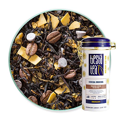 Tiesta Tea | Cocoa Mocha, Loose Leaf Tiramisu Coffee Black Tea |