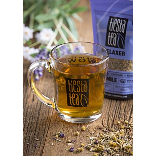 Tiesta Tea Dry Flight Sampler, Relaxer Teas, 7 Count 1 Ounce Pou