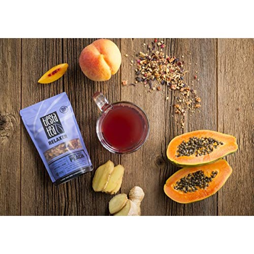 Tiesta Tea Dry Flight Sampler, Relaxer Teas, 7 Count 1 Ounce Pou