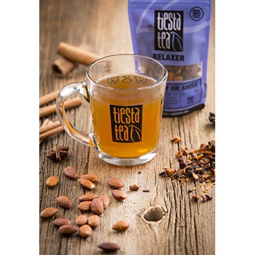 Tiesta Tea Dry Flight Sampler, Relaxer Teas, 7 Count 1 Ounce Pou