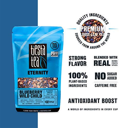 Tiesta Tea Eternity Herbal Tea, Blueberry Wild Child, 1.8 Ounce