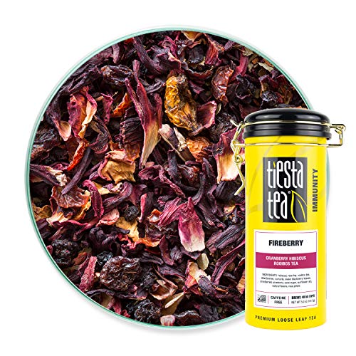 Tiesta Tea - Fireberry, Loose Leaf Cranberry Hibiscus Rooibos Te