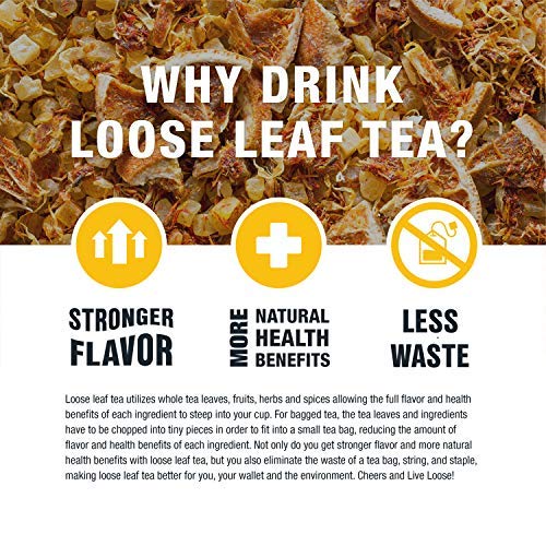 Tiesta Tea - Fireside Spice, Loose Leaf Mulled Wine Herbal Tea,