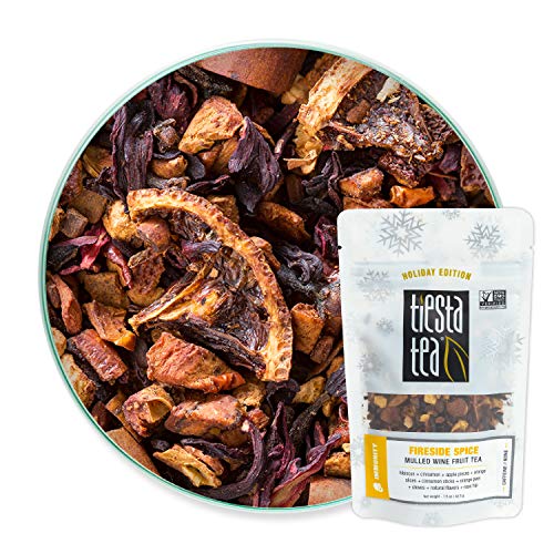 Tiesta Tea - Fireside Spice, Loose Leaf Mulled Wine Herbal Tea,
