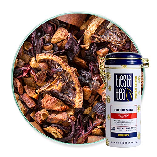 Tiesta Tea | Fireside Spice, Loose Leaf Mulled Wine Fruit Tea |