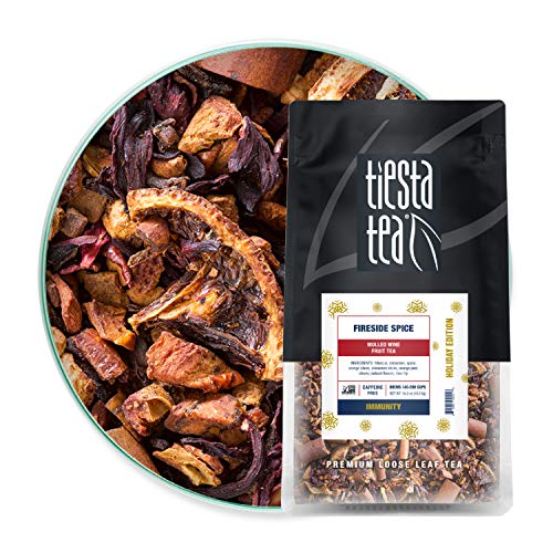Tiesta Tea - Fireside Spice, Loose Leaf Mulled Wine Herbal Tea,
