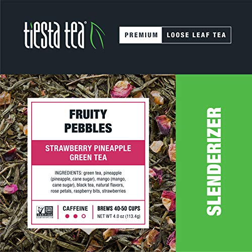 Tiesta Tea - Fruity Pebbles, Loose Leaf Strawberry Pineapple Gre