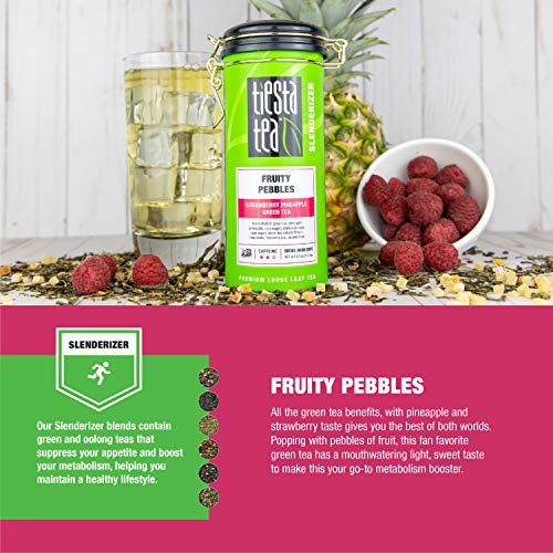 Tiesta Tea - Fruity Pebbles, Loose Leaf Strawberry Pineapple Gre