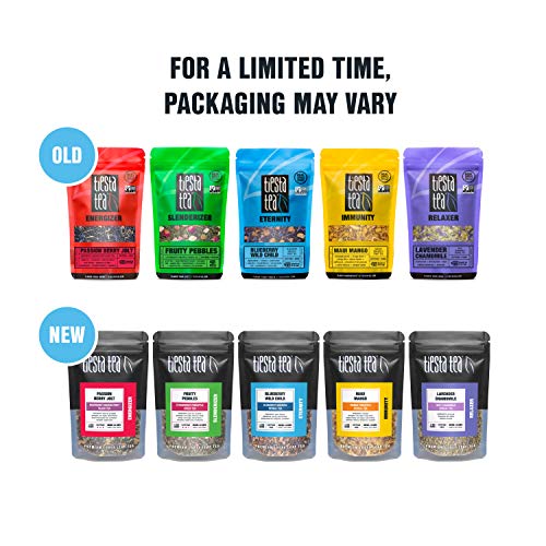 Tiesta Tea Herbal &Amp; Rooibos Tea Sampler Dry Flight - Non-Caffein