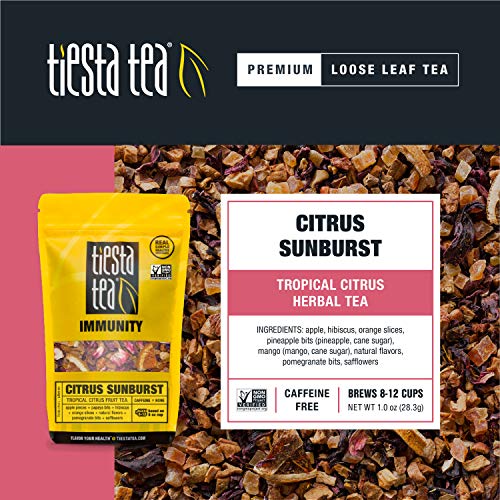 Tiesta Tea Herbal &Amp; Rooibos Tea Sampler Dry Flight - Non-Caffein