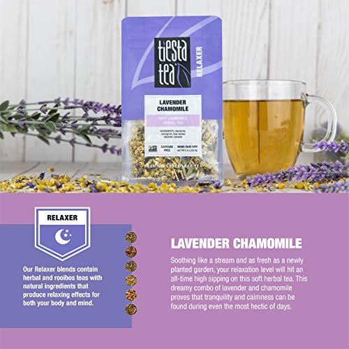 Tiesta Tea - Lavender Chamomile, Loose Leaf Soft Chamomile Herba