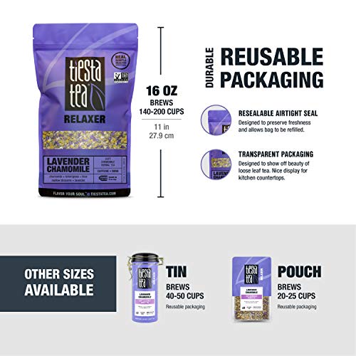 Tiesta Tea - Lavender Chamomile, Loose Leaf Soft Chamomile Herba