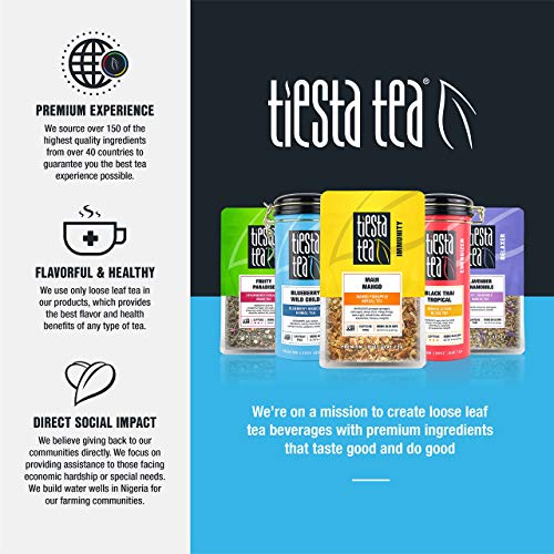 Tiesta Tea - Lemon Ginger Turmeric, Loose Leaf Lemon Ginger Herb...