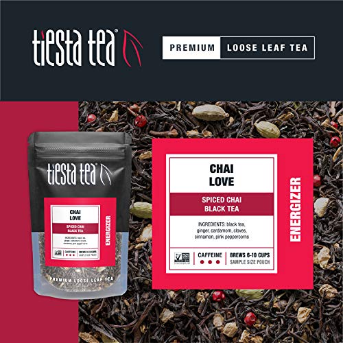 Tiesta Tea Loose Leaf Black Tea Gift Set - Tea Assortment With 3
