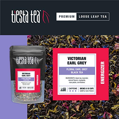 Tiesta Tea Loose Leaf Black Tea Gift Set - Tea Assortment With 3