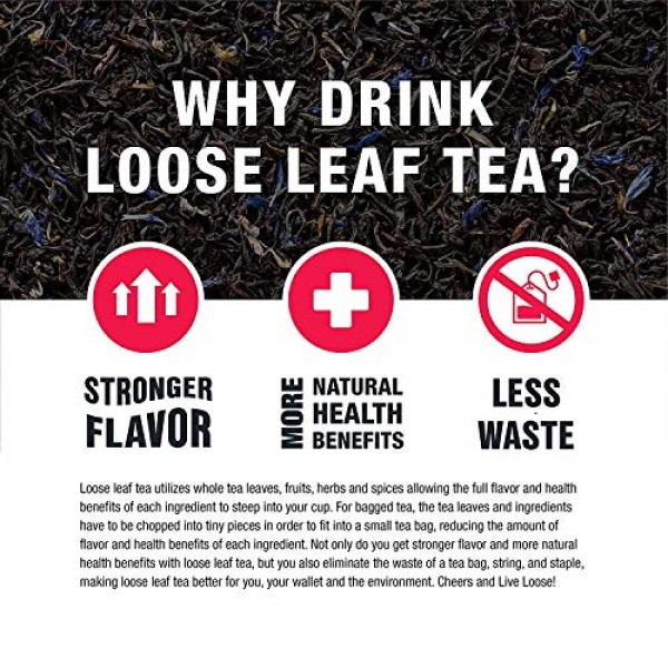 Tiesta Tea Loose Leaf Black Tea Gift Set - Tea Assortment With 3