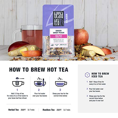 Tiesta Tea | Loose Leaf Herbal Tea Variety Pack | Chamomile, Gin