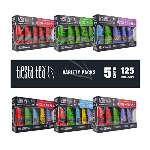 Tiesta Tea | Loose Leaf Herbal Tea Variety Pack | Chamomile, Gin