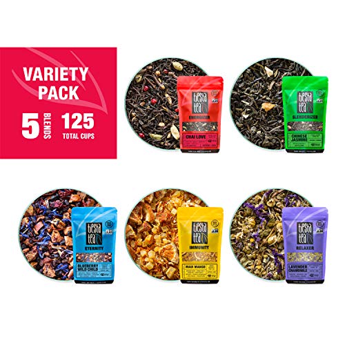 Tiesta Tea - Loose Leaf Tea Favorites Variety Pack, High To No C